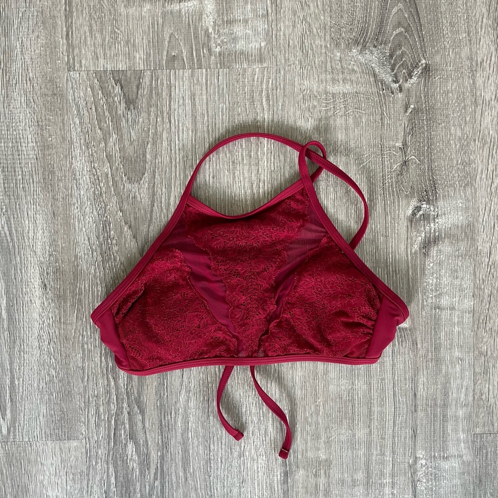 Xhilaration Halter Neck Lacy Bikini Top